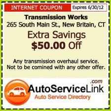 Transmission Repair Service Coupon